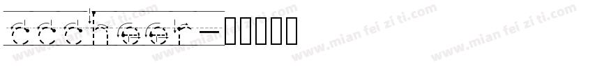 cccheer字体转换