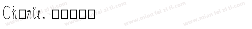 Chérie.字体转换