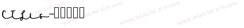 CTLis字体转换