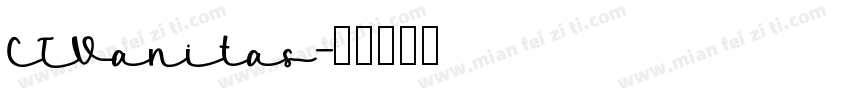 CTVanitas字体转换