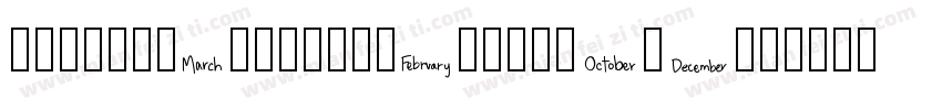 ReverseCalendarBlocksJNL字体转换