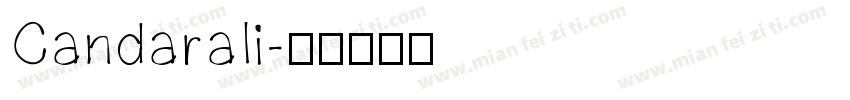 Candarali字体转换