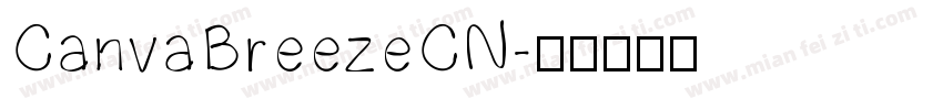 CanvaBreezeCN字体转换