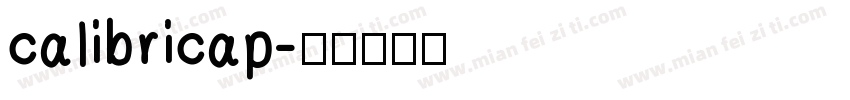 calibricap字体转换