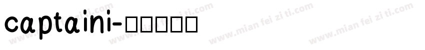 captaini字体转换