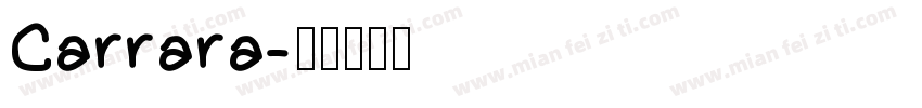 Carrara字体转换