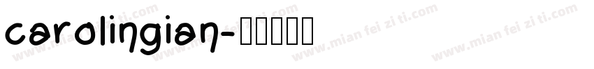 carolingian字体转换