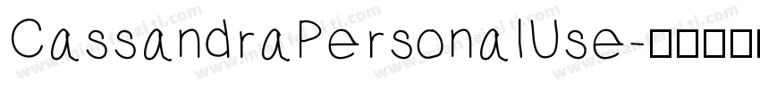 CassandraPersonaIUse字体转换