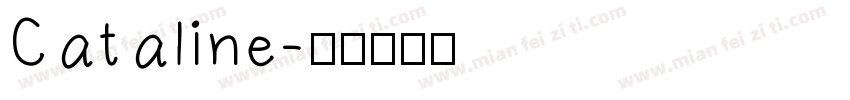 Cataline字体转换