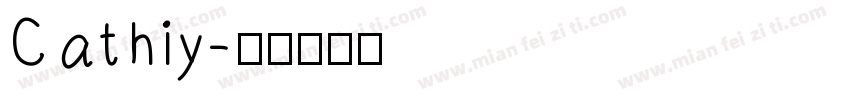 Cathiy字体转换