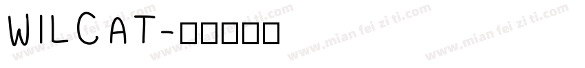 WILCAT字体转换
