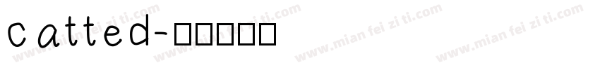 catted字体转换
