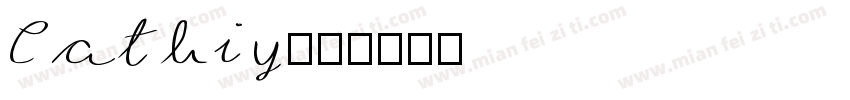 Cathiy字体转换