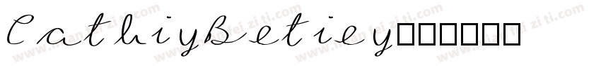 CathiyBetiey字体转换