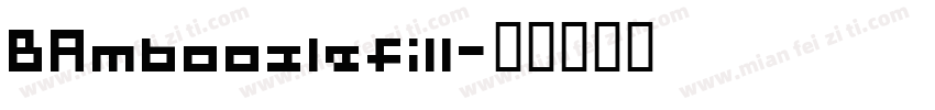 BAmboozlefill字体转换