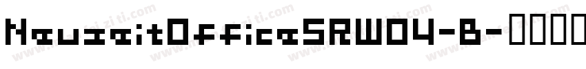 NeuzeitOfficeSRW04-B字体转换