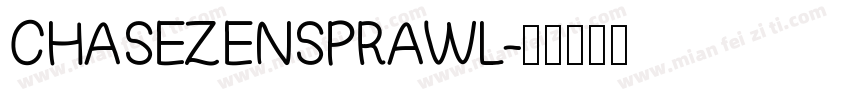 CHASEZENSPRAWL字体转换