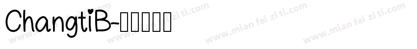 ChangtiB字体转换