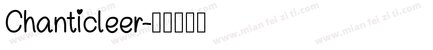 Chanticleer字体转换
