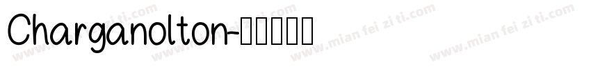 Charganolton字体转换