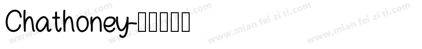 Chathoney字体转换