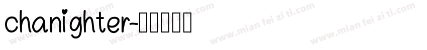 chanighter字体转换