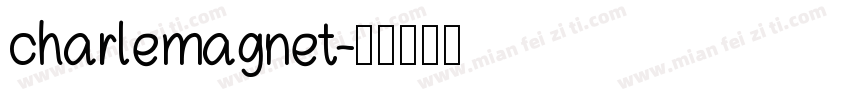 charlemagnet字体转换