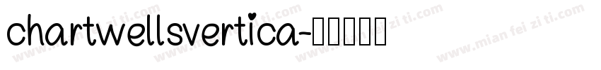 chartwellsvertica字体转换