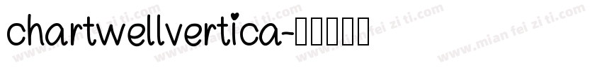chartwellvertica字体转换