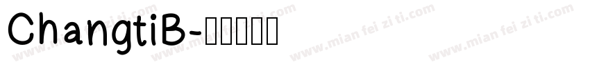ChangtiB字体转换