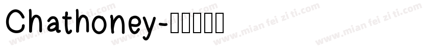 Chathoney字体转换
