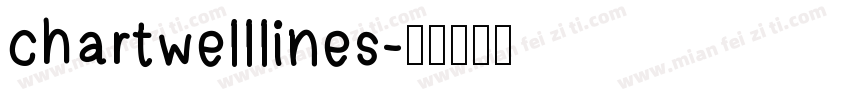 chartwelllines字体转换