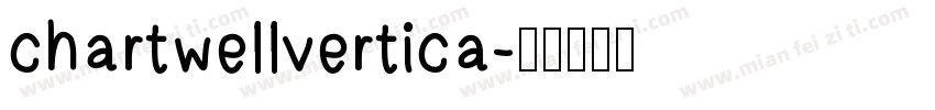 chartwellvertica字体转换