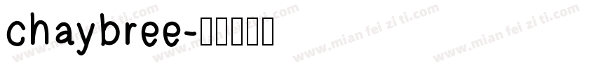 chaybree字体转换