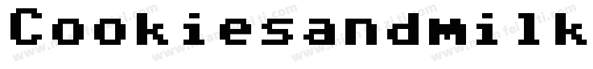 CookiesandmilkRegular-W64Y字体转换