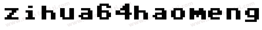 zihua64haomengquruag字体转换