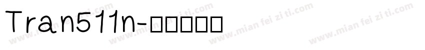Tran511n字体转换