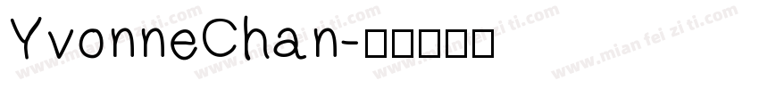 YvonneChan字体转换