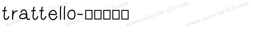 trattello字体转换