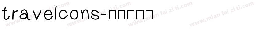 travelcons字体转换
