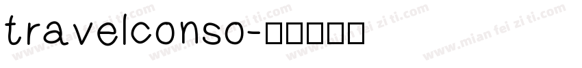 travelconso字体转换