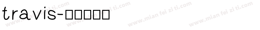 travis字体转换