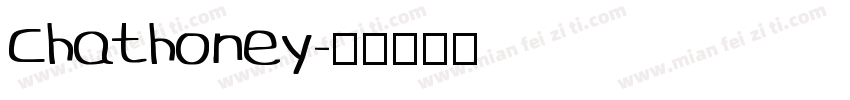 Chathoney字体转换