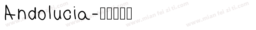 Andolucia字体转换