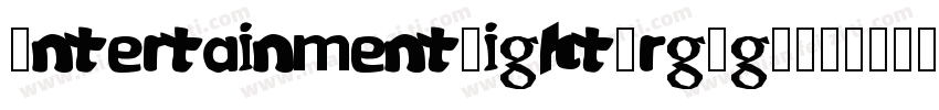 EntertainmentLight-rg4g7字体转换