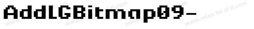 AddLGBitmap09字体转换