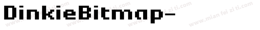 DinkieBitmap字体转换