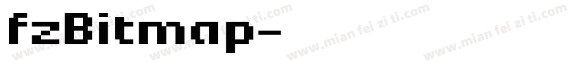 fzBitmap字体转换