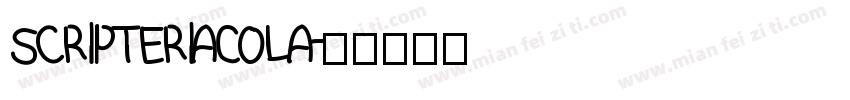 ScripteriaCola字体转换