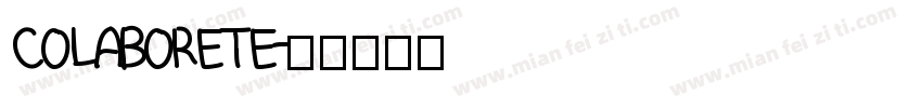 colaborete字体转换